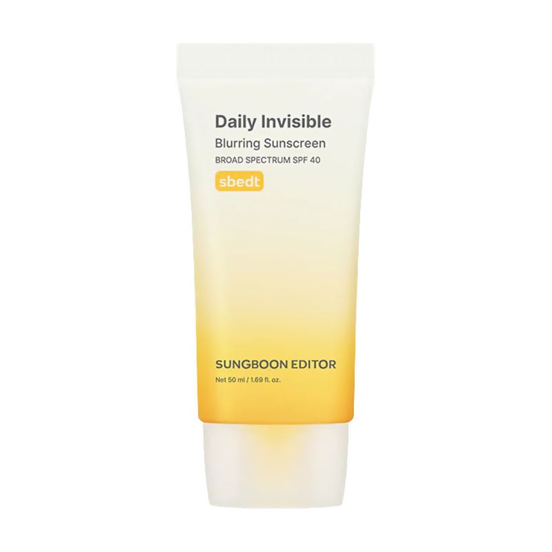 Сонцезахисний крем для обличчя Sungboon Editor Daily Invisible Bluring Sunscreen SPF 40, 50 мл